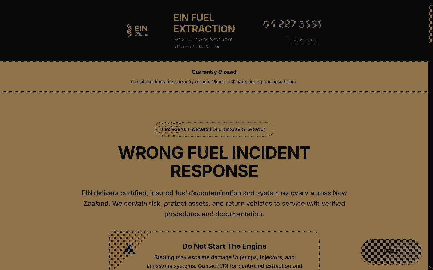 EIN Fuel Extraction