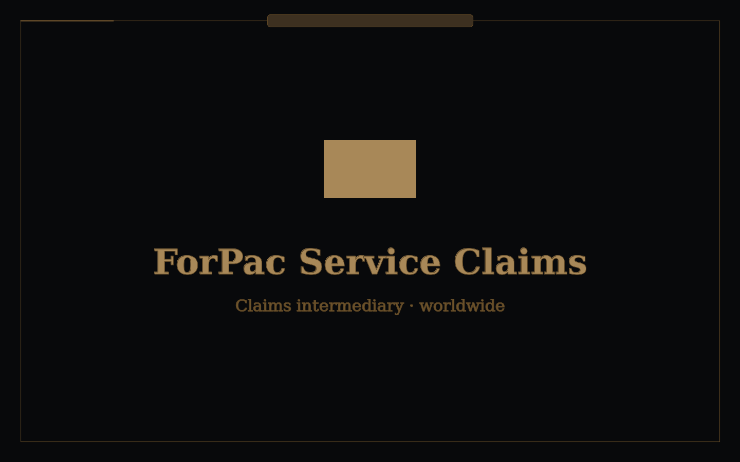 ForPac Service Claims